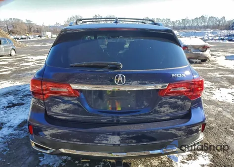 2017 Acura Mdx Technology из США, поврежденный, VIN 5FRYD4H59HB032682